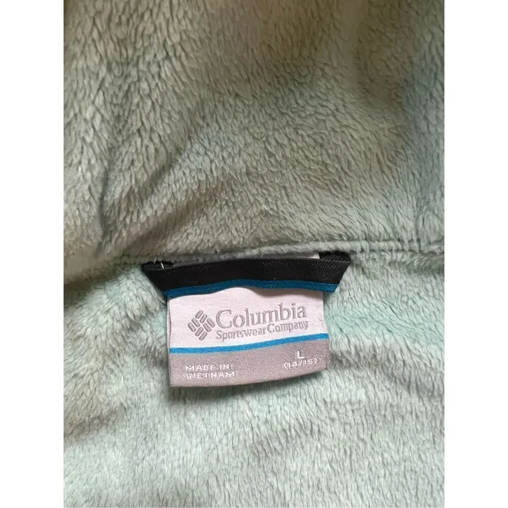 Columbia turquoise hooded